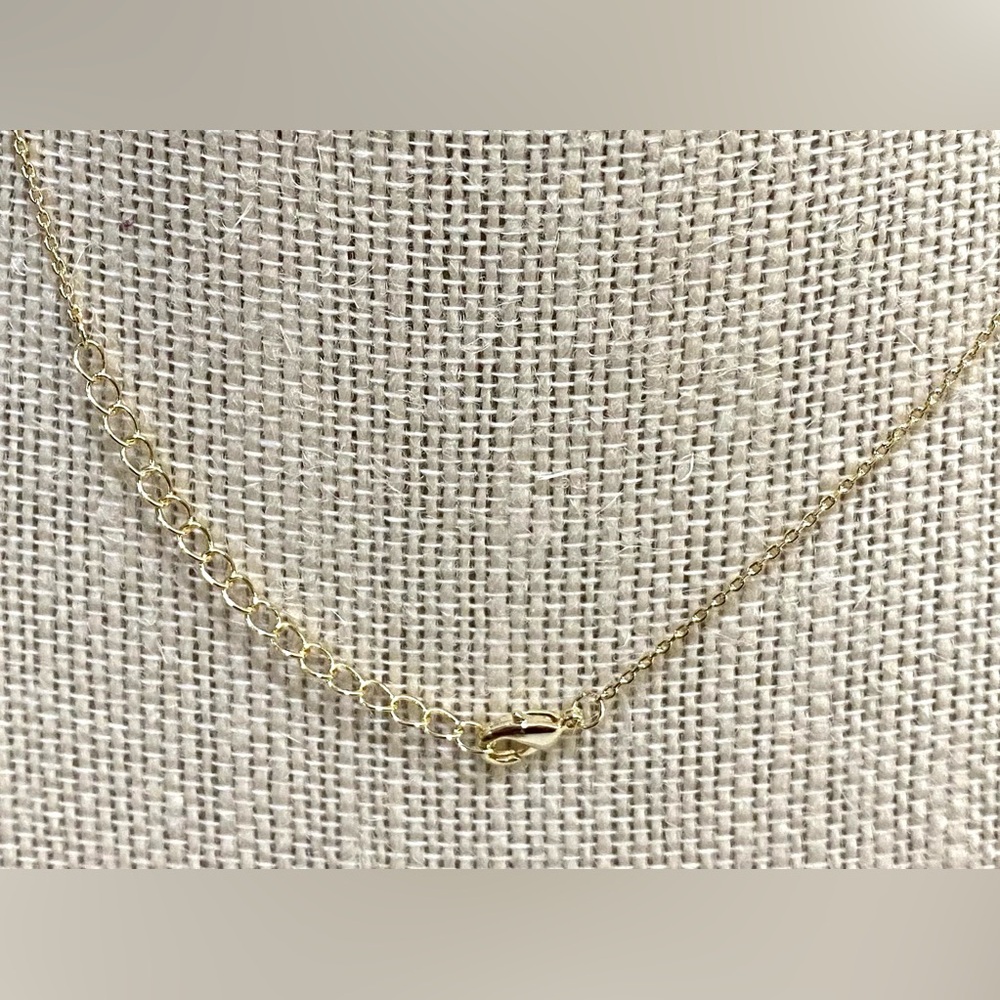 Silver Round Disc Charm Chain Necklace Always on my Mind Fall Preppy Cottagecore - Picture 6 of 13